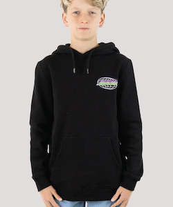 Clothing: Santa Cruz Global Flame Dot Hoody - Black