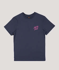 Santa Cruz Johnson Beast Dot Tee - Navy