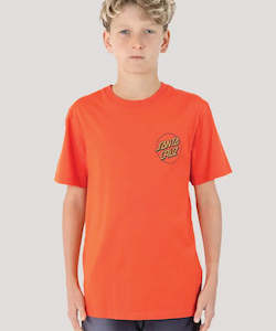 Santa Cruz Opus Grip Dot Tee - Red