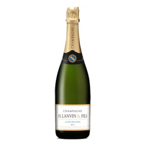 Wine and spirit merchandising: H Lanvin & Fils Brut Champagne NV