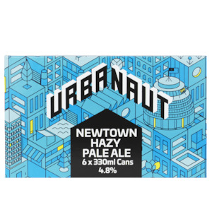 Urbanaut Newtown Hazy Pale Ale 6 Pack 33