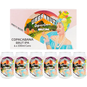 Urbanaut Copacabana Ipa 6 Pack 330ml