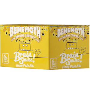 Wine and spirit merchandising: Behemoth Brain Smiles 6 Pack 330ml