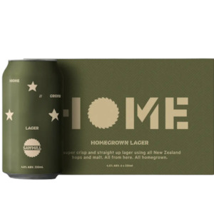 Sawmill Homegrown Lager 6pack 330ml