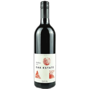 Wine and spirit merchandising: Oak Estate Malbec 2020