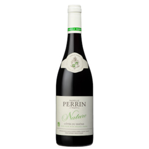 Wine and spirit merchandising: Famille Perrin Nature Cotes Du Rhone 2019