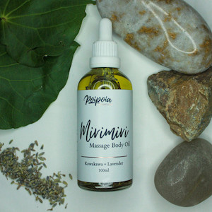 Mirimiri Massage Body Oil Poipoia Ōtautahi