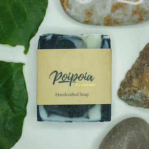 Charcoal Soap Poipoia Ōtautahi