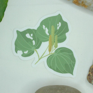 Kawakawa Plant Vinyl Sticker Poipoia Ōtautahi