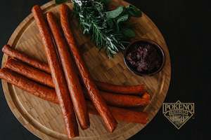 Bacon, ham, and smallgoods: Biersticks