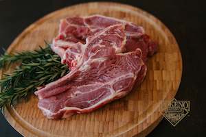 100% Grass-Fed Lamb Shoulder Chops