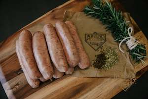 100% NZ Pork & Fennel Sausages