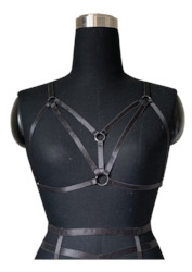 Ebony Harness Top