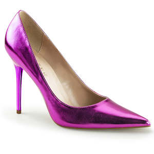 PLEASER CLASSIQUE-20 ORCHID METALLIC PU