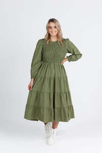 Fallon Dress Olive