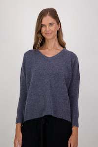 Dusty Jumper Denim Blue