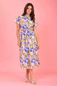 Dresses 1: Honey Midi Shirt Dress Floral