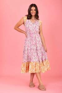 Dresses 1: Brady Midi Dress Floral