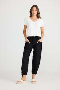 Pants 1: Amazon Pant Black Linen