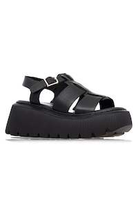 Footwear: Clemency Black Sandal