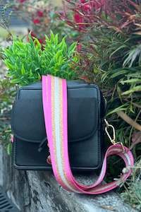 Bag Straps: Catch The Light Bag Strap Hot Pink