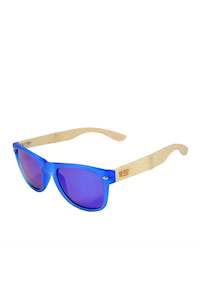 Eyewear: 50/50s Blue With Reflective Lens