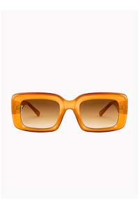 Chelsea Trans Honey Brown Fade Sunnies