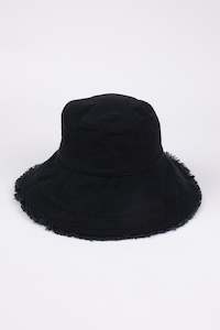 Hair Accessories Hats: Sunny Bucket Hat Black