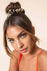 Hair Accessories Hats: Scrunchie Tawny