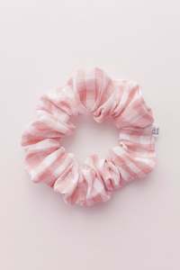 Blush Gingham Scrunchie