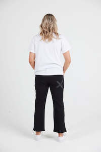 Avenue Pants Black with Matte Black X