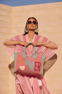 Accessories: Summer Bag PInk