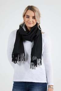 Black Soft Scarf