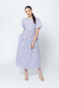 Powerful Midi Dress Poppy Dot