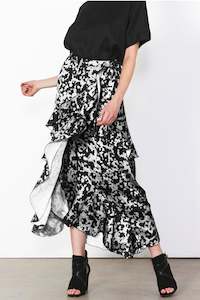 Midnight Flyer Skirt Abstract