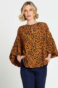 Fate Becker 1: Kind Of Bliss Boho Top Animal