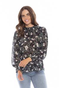 Leila Luca 1: Waltz Blouse Autumn Shimmer