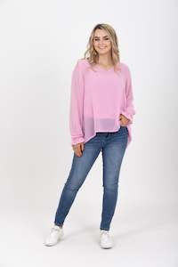 Grace Top Candy Pink