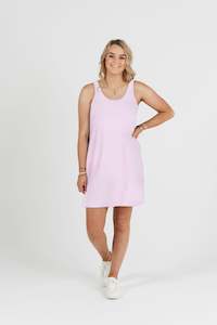 Mint The Label: Marshmallow Pink Tank Dress