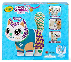 Toy: Crayola Scribble Scrubbie Jumbo - Jenny