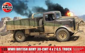 Toy: Airfix - 1:35 WWII British Army 30-CWT 4 x 2 G.S. Truck