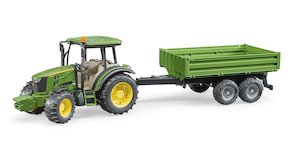 Bruder - John Deere 5115M with Tipping Trailer