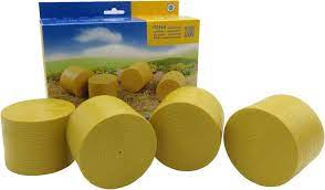 Toy: Bruder - Hay Bales - 4 Round