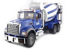 Bruder - MACK Granite Cement Mixer