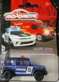 Toy: Majorette S.O.S. Cars - Suzuki Jimmy Police