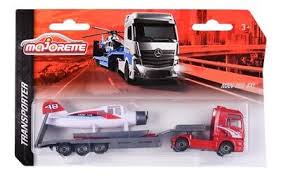 Toy: Majorette Transporter - MAN TGA XXL with Plane