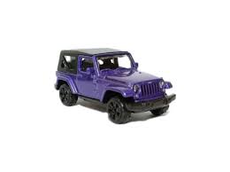 Toy: Majorette Street Cars - Jeep Wrangler Rubicon Purple