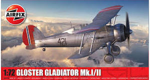 Toy: Airfix - 1:72 Gloster Gladiator Mk.I/II