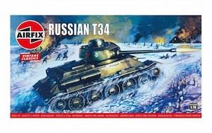 Airfix - 1:76 Russian T34 Tank