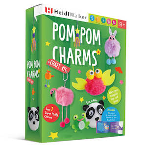 Toy: Heidi Walker - Pom Pom Charms Craft Kit